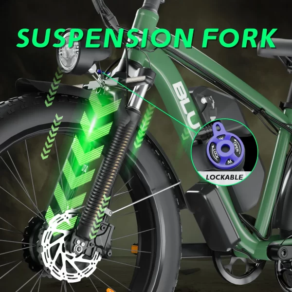 BLVALL B1 ZEEGR F1 48V 2000W Full Suspension E-Bike - Image 4