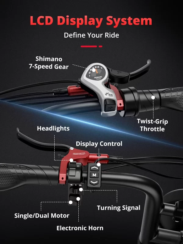 AMYET S8 Adults Electric Bike - Image 7