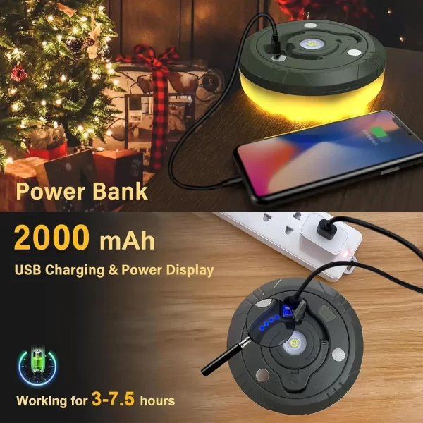 4-in-1 Camping Light LED Reel String Lights - Image 6