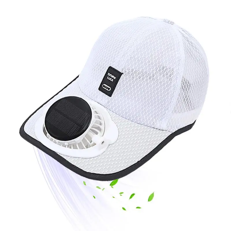 Cap with Solar Fan - Image 5