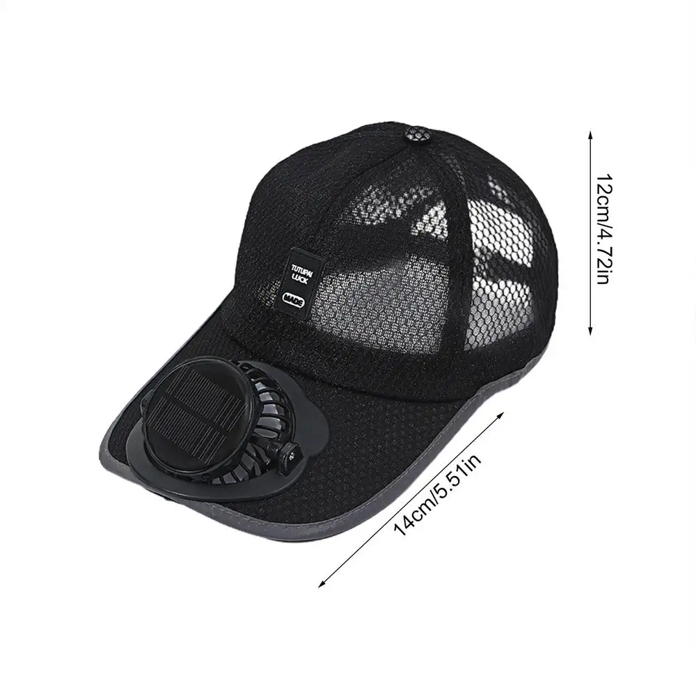 Cap with Solar Fan - Image 8