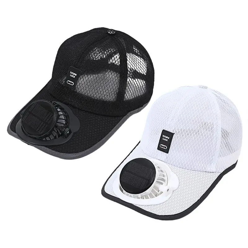 Cap with Solar Fan - Image 4