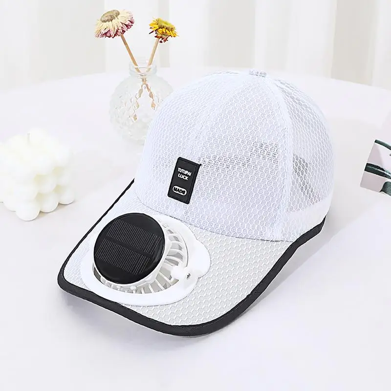 Cap with Solar Fan - Image 2