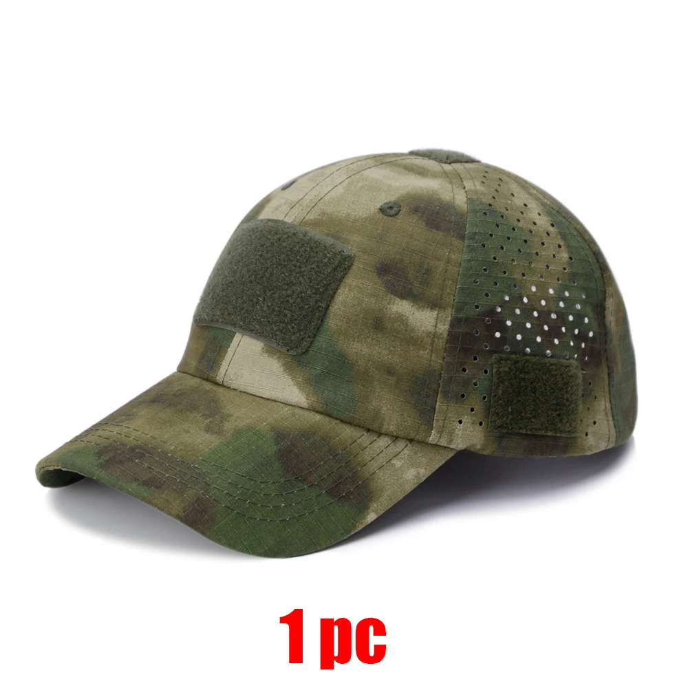 Camouflage Built-in Sunglasses Slot Cap - Image 42