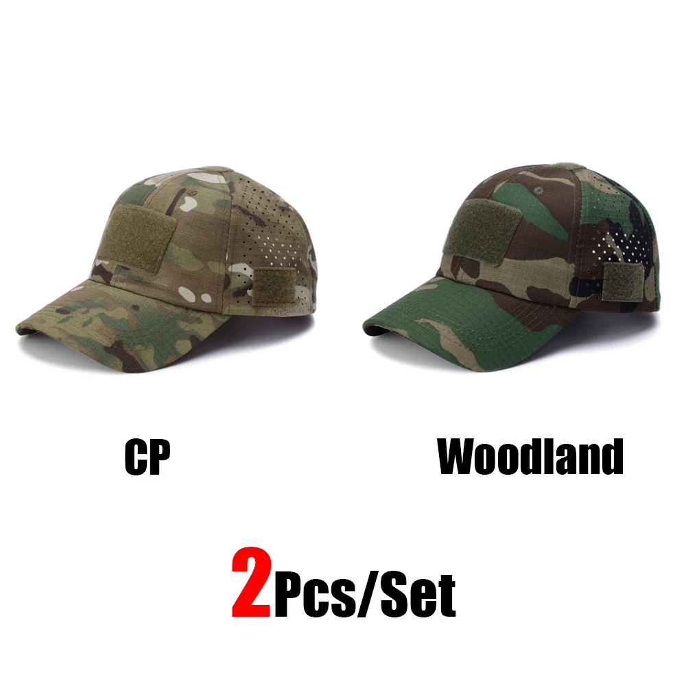 Camouflage Built-in Sunglasses Slot Cap - Image 22