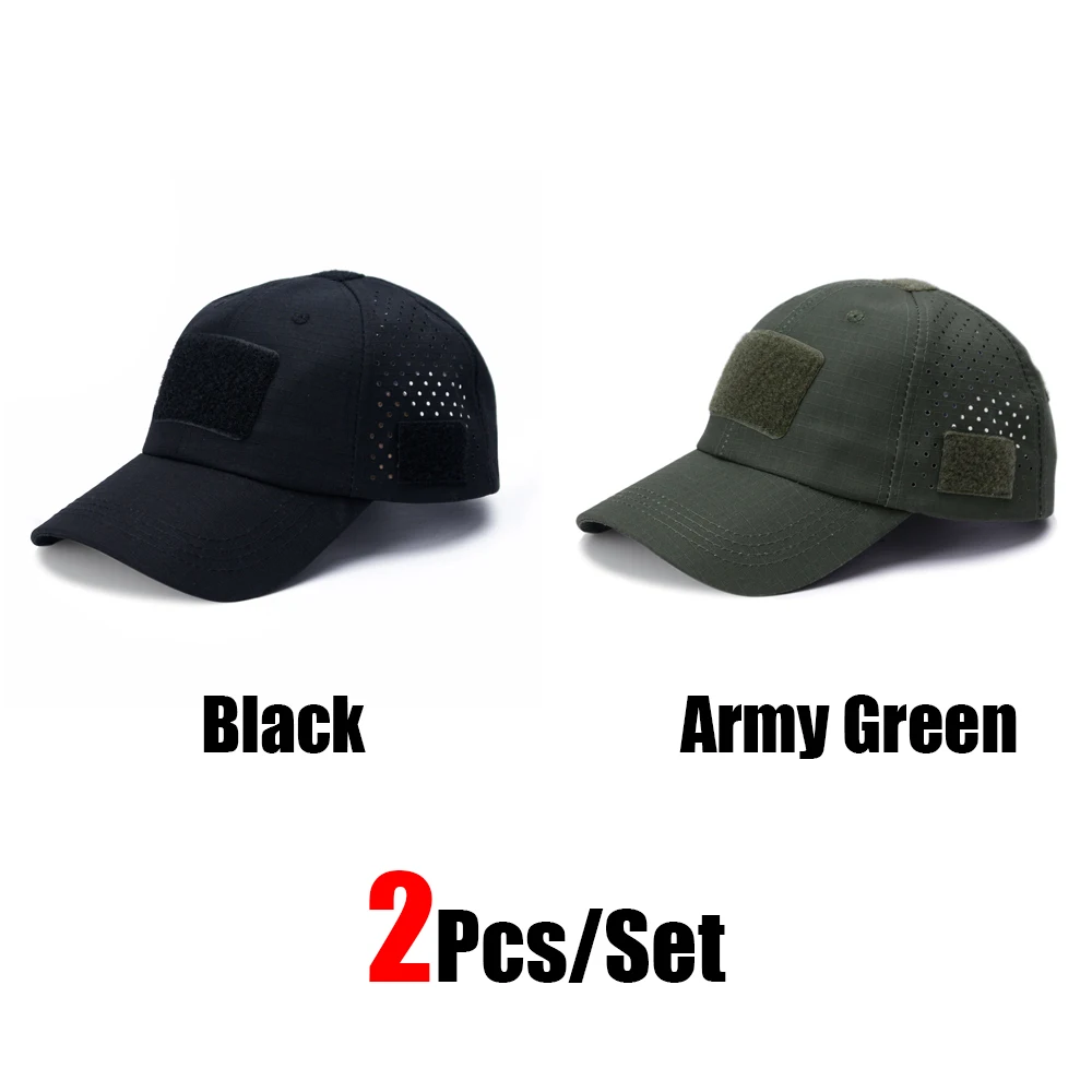 Camouflage Built-in Sunglasses Slot Cap - Image 32