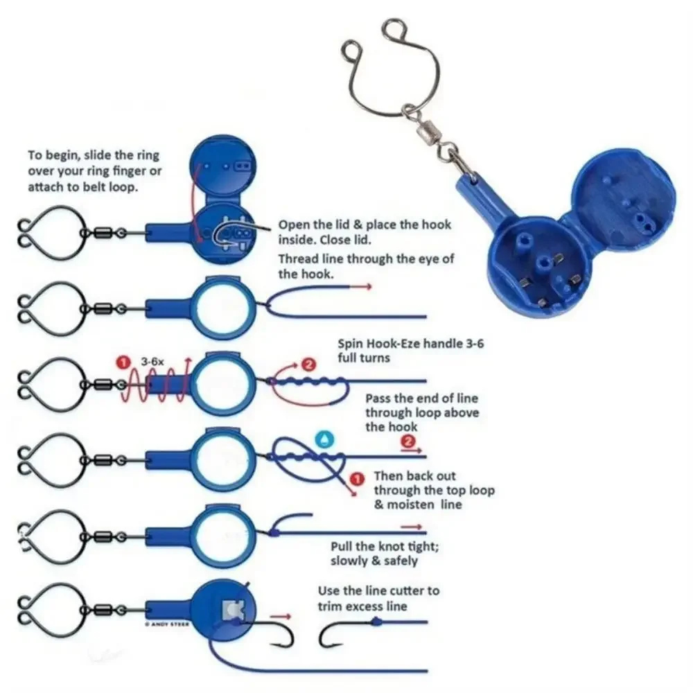 Fishing Line Knot Tying Tool - Image 4