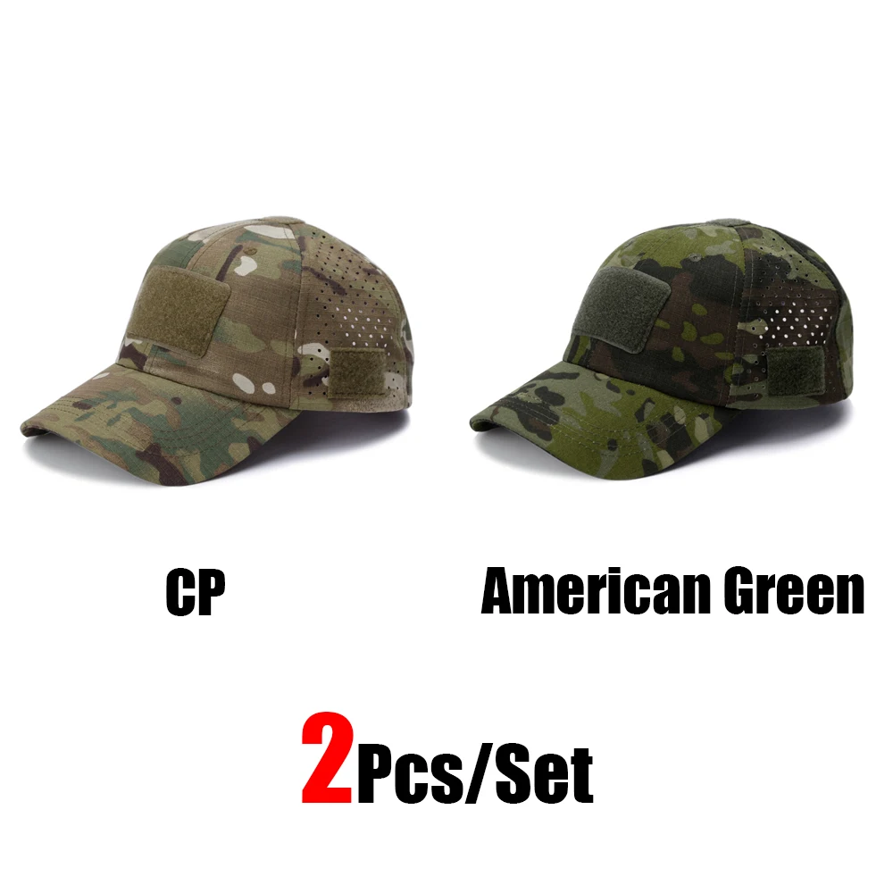 Camouflage Built-in Sunglasses Slot Cap - Image 30