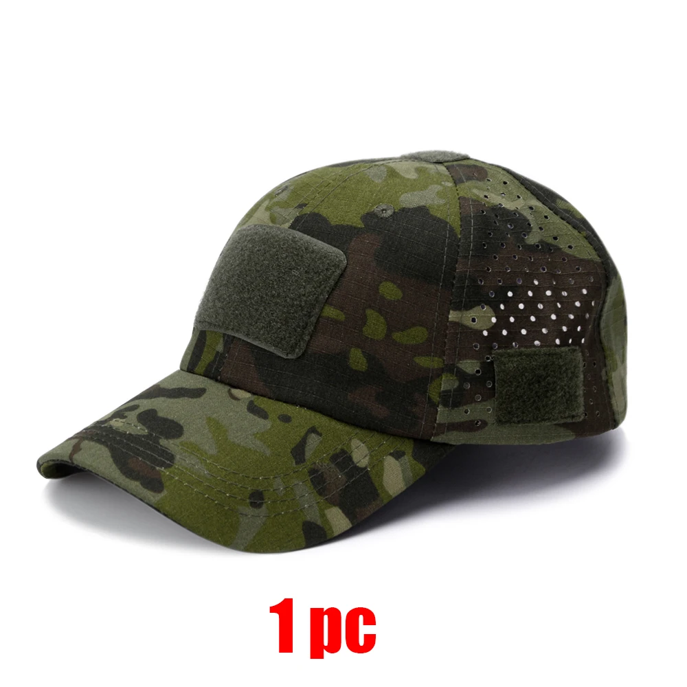 Camouflage Built-in Sunglasses Slot Cap - Image 41