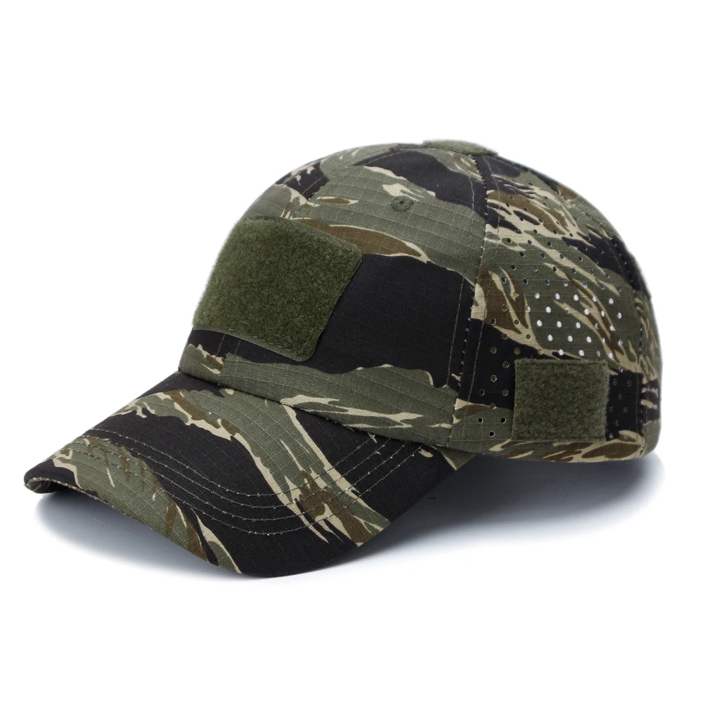 Camouflage Built-in Sunglasses Slot Cap - Image 38